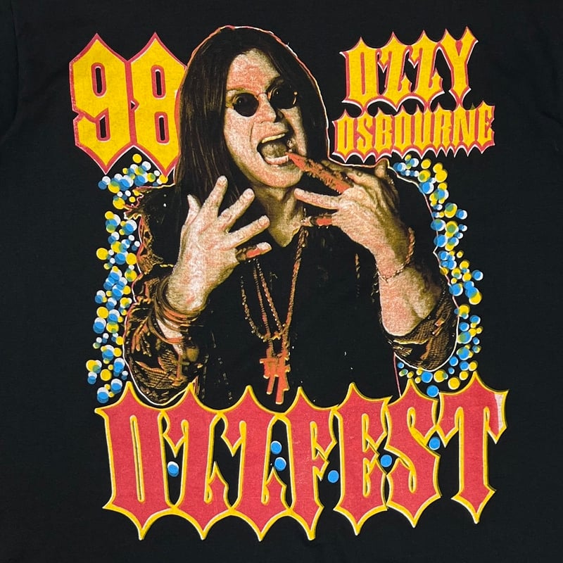 OZZY OSBOURNE OZZ FEST 98 FRUIT OF THE LOOM BES