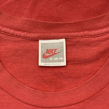 NIKE VINTAGE MICHAEL JORDAN SPIKE LEE THE BEST ON EARTH MARS RED SILVER TAG MEDIUM