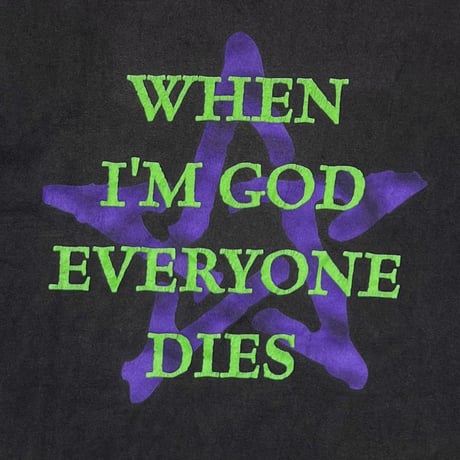 MARILYN MANSON WHEN I'M GOD EVERONE DIES LS FITS XL 7042