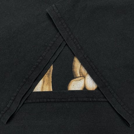 OLD&VINTAGE FUCK YOU HAND SIGN TEE DELTA LARGE 1667