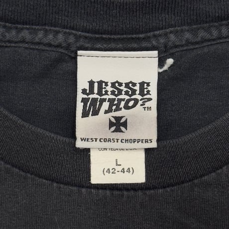 WEST COAST CHOPPERS IRON CROSS LONG BEACH LA LS LARGE 5909