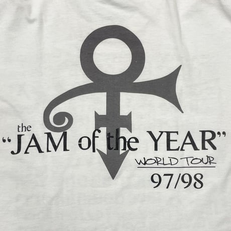 PRINCE THE JAM OF THE YEAR WORLD TOUR 97/98 WHITE FITS XL 9300