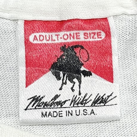 Marlboro WILD WEST WILD HORSE with Marlboro man WHITE 3 9963