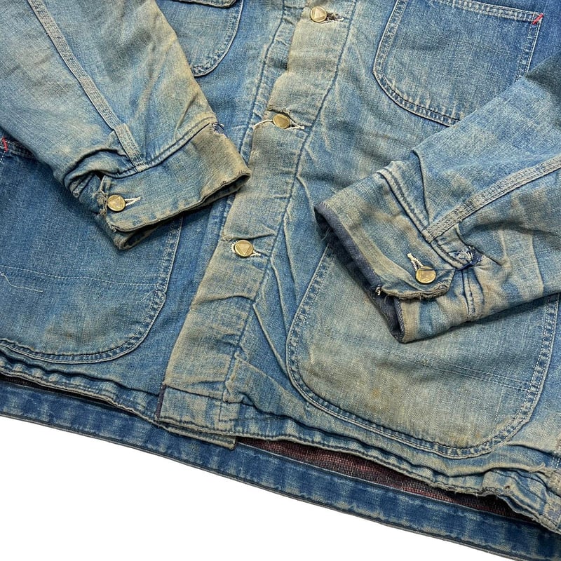 SEARS 70S LINED DENIM COVERALL JACKET 44 | grea