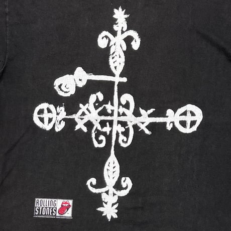 THE ROLLING STONES 1994 VOODOO LOUNGE SPIKE TONGUE PAPA LEGBA SYMBOL PARODY BROCKUM XL 6194