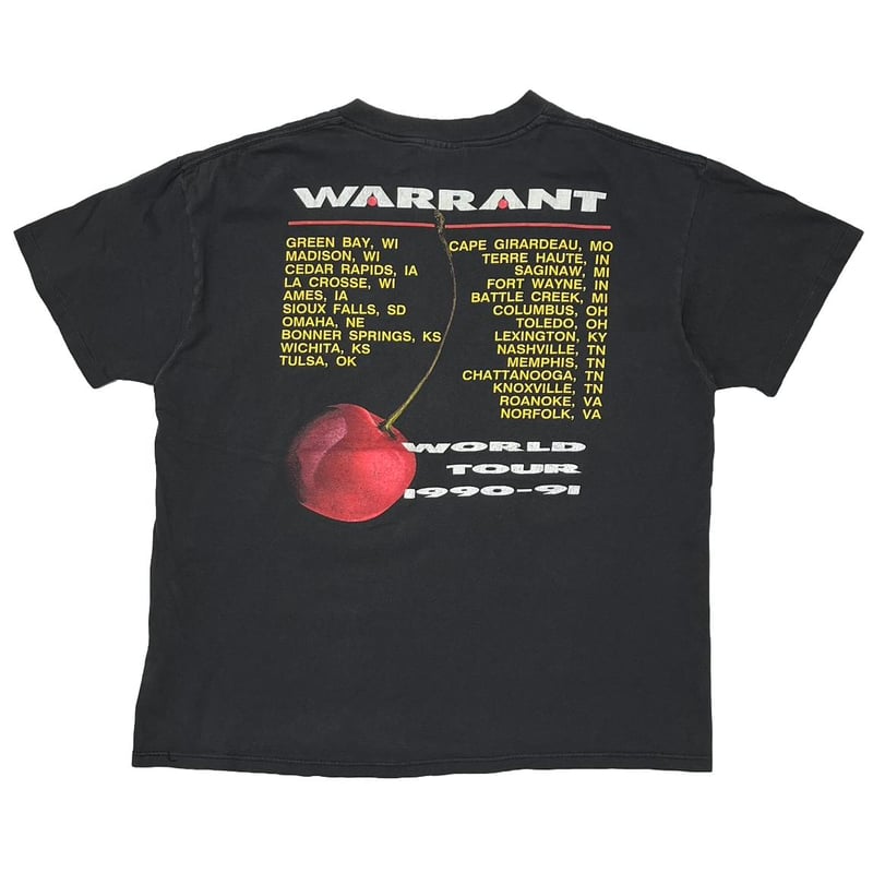 WARRANT CHERRY PIE WORLD TOUR 1990-1991 BROCKUM
