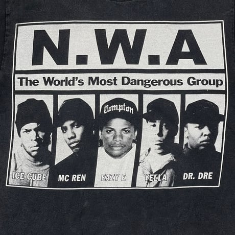 N.W.A THE WORLD'S MOST DENGEROUS GROUP RUTHLESS RECORDS SMALL