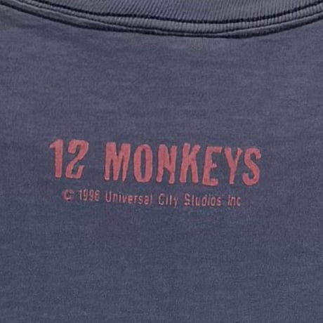 12 MONKEYS MOVIE PROMO JERZEES LARGE 6651