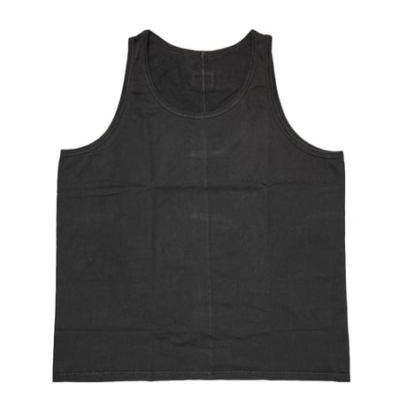 greatLAnd ORIGINAL NOMAN TANK TOP PIGMENT DYE BLACK