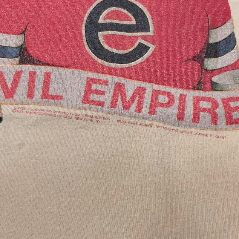 RAGE AGAINST THE MACHINE EVIL EMPIRE NATURAL TU