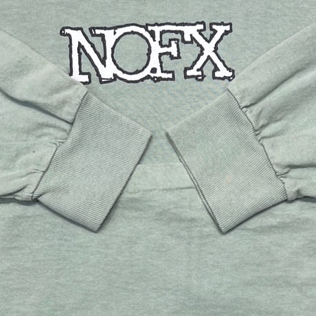 NOFX PUNK IN DRUBLIC LS LIGHT GREEN ONEITA XL 2247