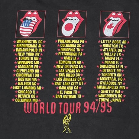 THE ROLLING STONES VOODOO LOUNGE WORLD TOUR 94/95 BROCKUM XL 2434