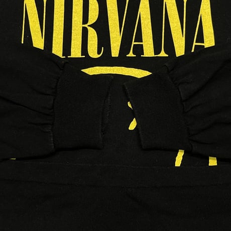 NIRVANA 1992 SMILE LS TEE ANVIL LARGE 1179