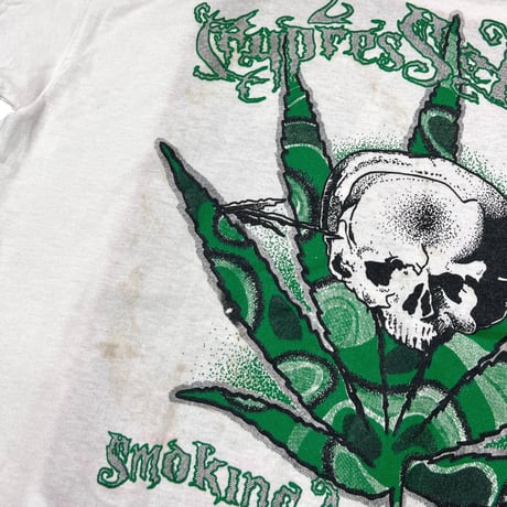 CYPRESS HILL Temples of Boom SMOKING ACROSS AMERICA BOOTLEG WHITE MURINA XL 9700