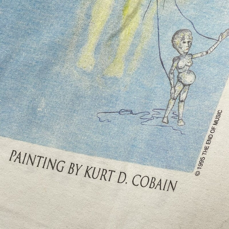 NIRVANA KURT COBAIN MEMORIAL ADULT GIANT BY TUL