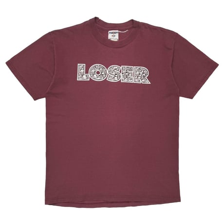 SUB POP LOSER LOGO WINE RED FITS M-L 6602