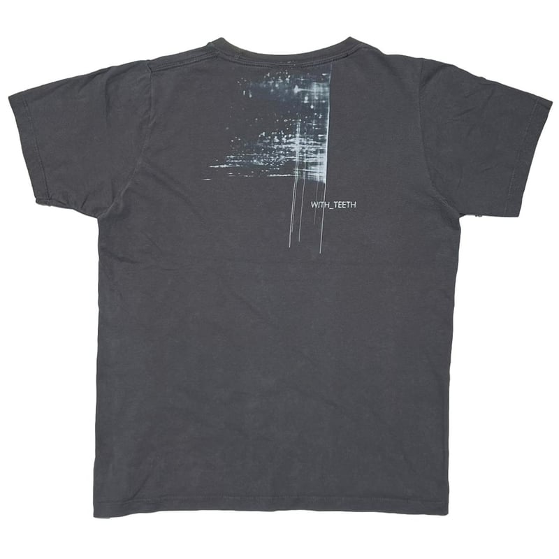 NINE INCH NAILS WITH TEETH NIN BOX LOGO CHARCOA