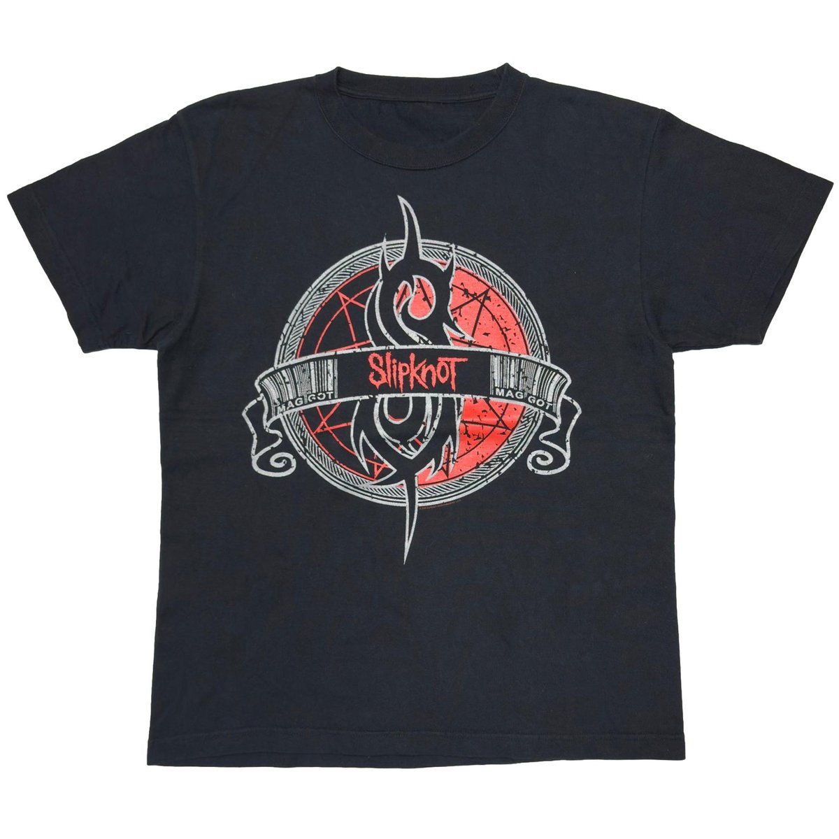 Slipknot 2005 MAGGOT TRIBAL LOGO FITS MEDIUM 19