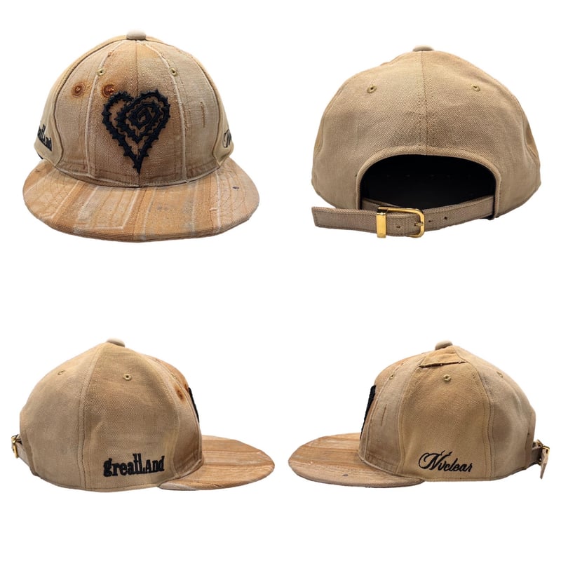 greatLAnd x NVCLEAR Adultery CAP BLACK | greatL