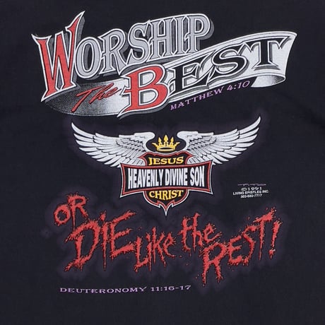 OLD&VINTAGE JESUS BORN TO DIE THAT YOU MIGHT LIVE ! 1991 XL 9951