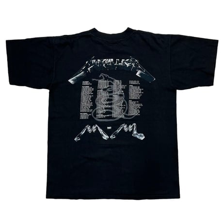 METALLICA 1991 - 1992 TOUR MEMBER 4 FACES METALLICA TAG LARGE 7957