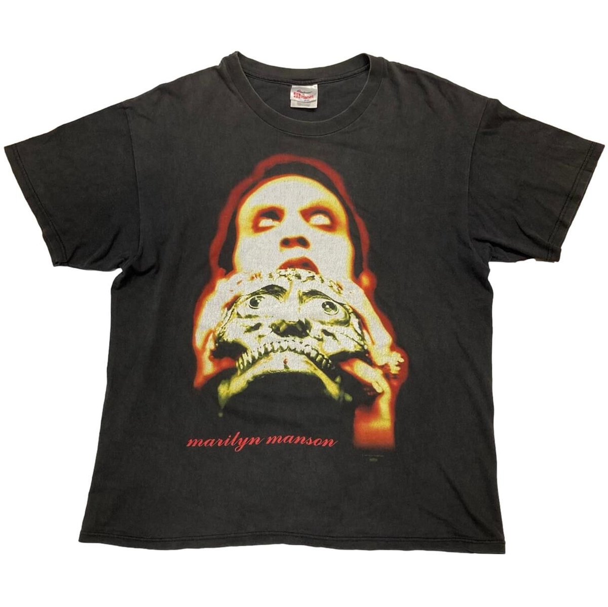 MARILYN MANSON ANTICHRIST SUPERSTAR TEE HANES L