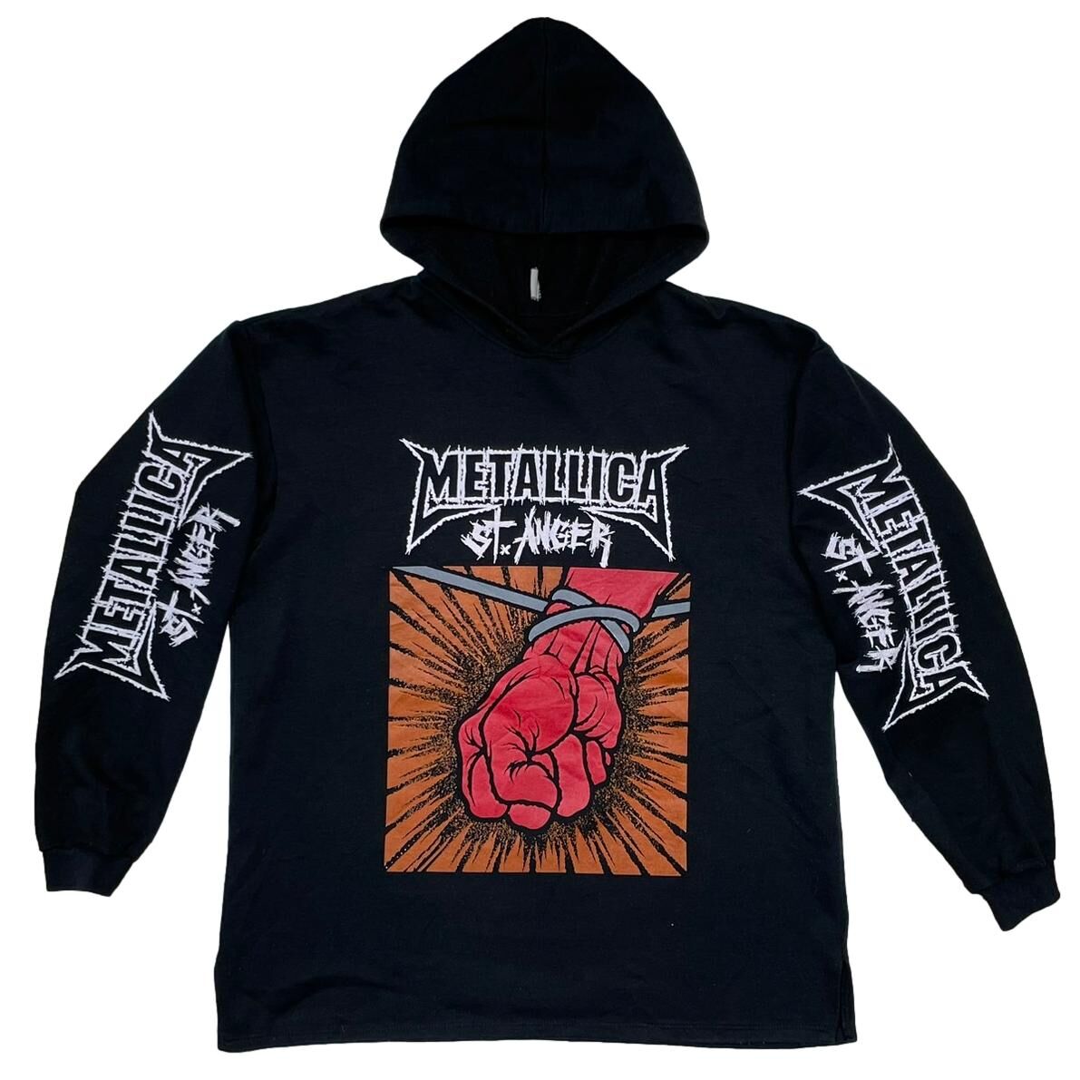 METALLICA ST. ANGER HOODED SWEATSHIRT FITS LARG