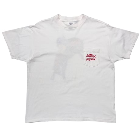 MARLBORO WILD WEST COLLECTION POCKET TEE WHITE DELTA XL 7660