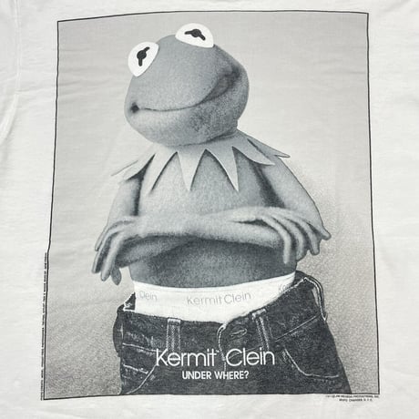 KERMIT CLEIN UNDER WHERE? WHITE CHANGES XL 2265