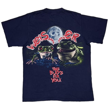 Budweiser FROGS THIS BUD'S FOR YOU NAVY CHANGES LARGE 1824