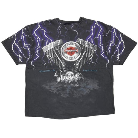 HARLEY DAVIDSON THUNDER & LIGHTNING HANES XXL 8266
