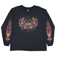 SLIPKNOT 2000 MASK & MAGGOTS BLUE GRAPE LS FITS