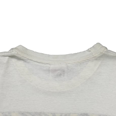 JURASSIC PARK 1993 VELOCIRAPTOR WHITE HANES LARGE 0954