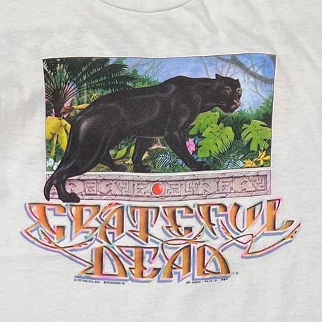 GRATEFUL DEAD RAINFOREST WHITE FRUIT OF THE LOOM LARGE 7835