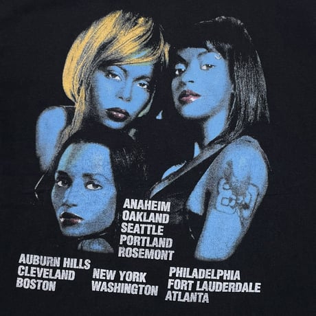 TLC FAN MAIL TOUR BOOTLEG WU WEAR TAG LARGE 9476