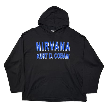 NIRVANA FRONT TEXT BACK KURT BOOTLEG NEW LINE 2000 SWEAT HOODIE XL 6565