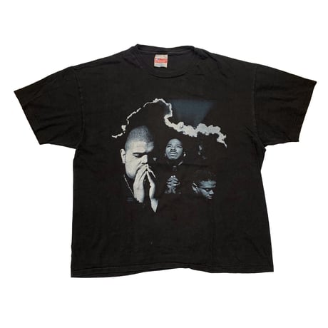HEAVY D & THE BOYZ 1991 DOUBLE SIDE TEE HANES XL 4639