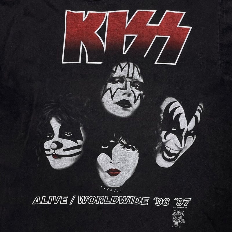 KISS ALIVE WORLDWIDE 96-97 CHAMP XL 5000 | grea