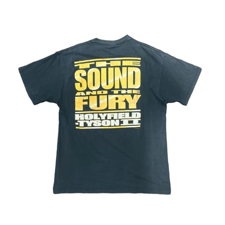 MIKE TYSON HOLY FIELD THE SOUND AND THE FURY TEE JERZEES LARGE 5152