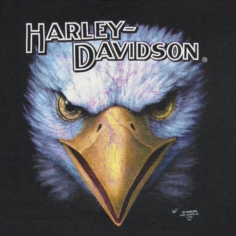 HARLEY DAVIDSON 1991 STURGIS EAGLE HEAD 3D EMBLEM XXL 1868