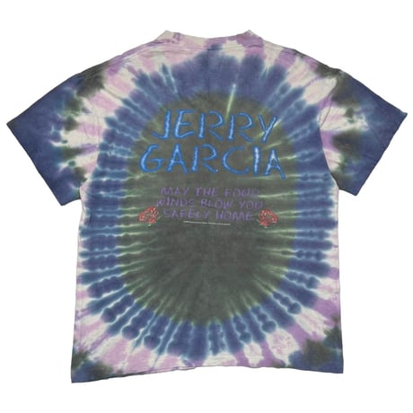 JERRY GARCIA 1996 MAY THE FOUR WINDS BLOW YOU SAFELY HIME TIEDYE ANVIL LARGE 8829