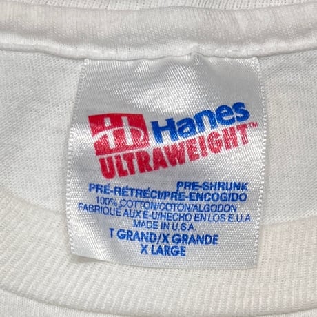 THE BEATLES 90s MEMBER WHITE HANES XL 8506