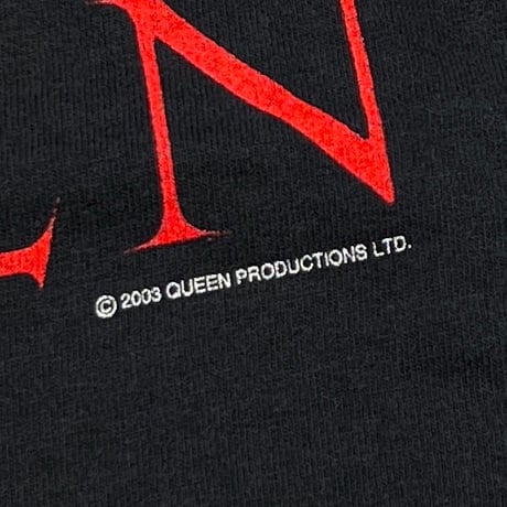 QUEEN 2003 EMBLEM LOGO cut XXL 6775