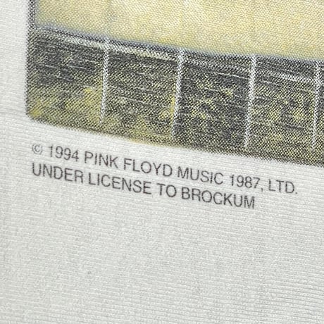 PINK FLOYD 1994 DIVISION BELL WHITE BROCKUM XXL 4963