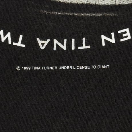 TINA TURNER TWENTY FOUR SEVEN BLACK GIANT XL 9645