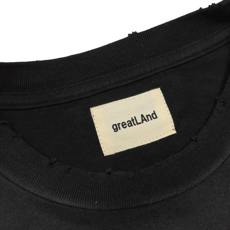 greatLAnd ORIGINAL JUDE CREWNECK TEE SUN FADE
