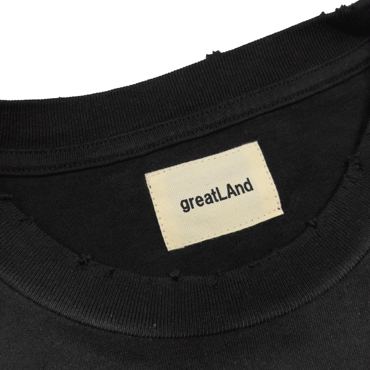 greatLAnd ORIGINAL JUDE CREWNECK TEE SUN FADE | greatLAnd ORIGINAL JUDE CREWNECK TEE SUN FADE |