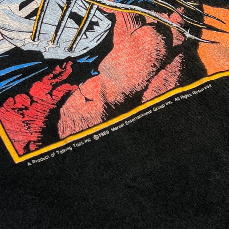 MARVEL X-MEN WOLVERINE 1989 SLEEVELESS FRUIT OF THE LOOM XL 6572