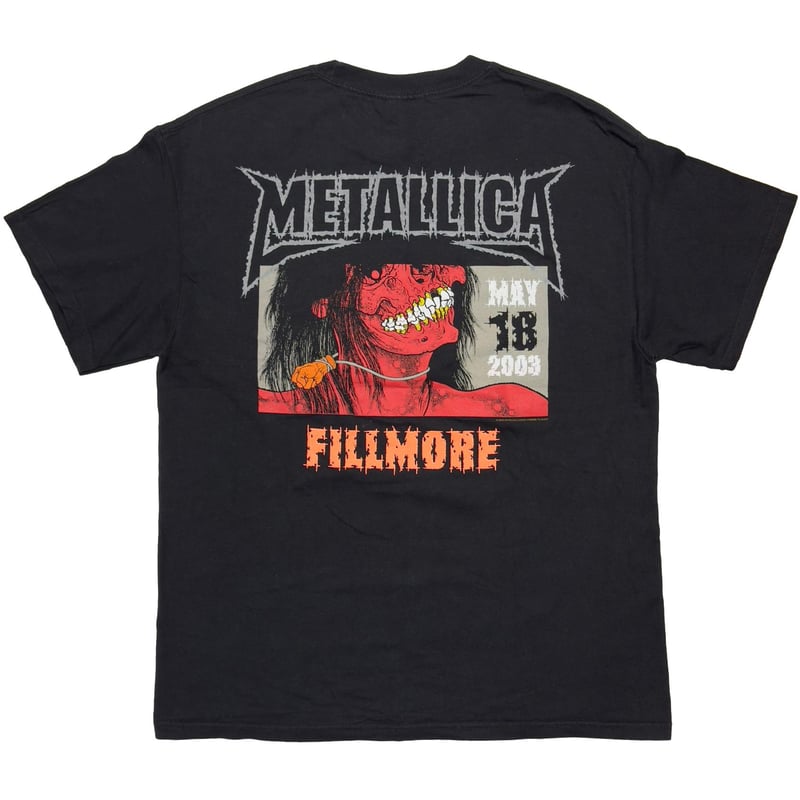 メタリカ ビンテージST. ANGER Tシャツ 2003年ツアー　ＸＬ メタリカ ビンテージST. ANGER Tシャツ 2003年ツアー XL メタリカ