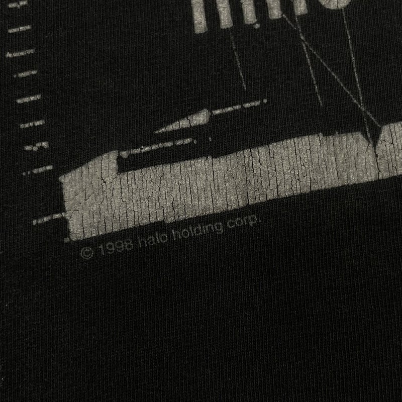 NINE INCH NAILS 1998 NOTHING GREY LOGO ALL SPOR